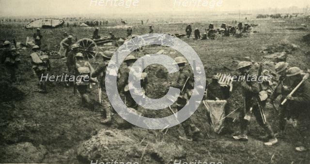 'A Corner of the Arras Battlefield', First World War, April 1917, (c1920). Creator: Unknown.