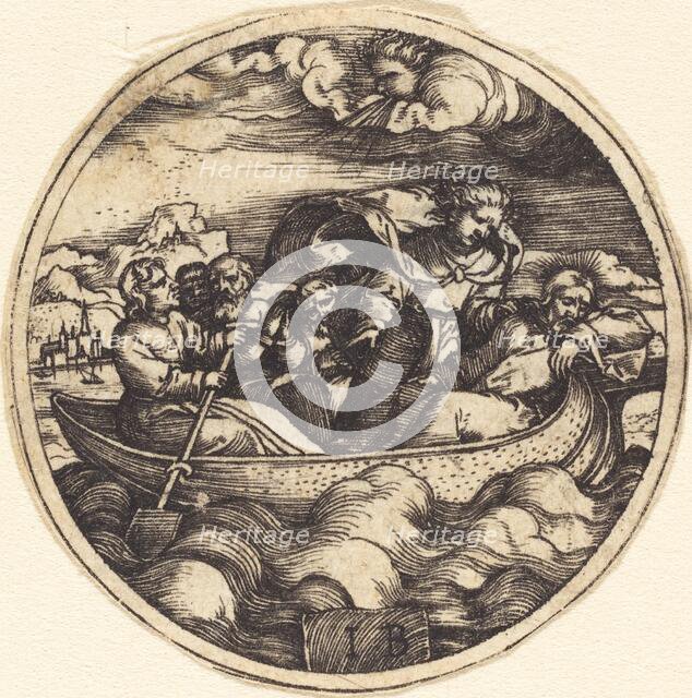 Christ Stilling the Storm. Creator: Master I. B..