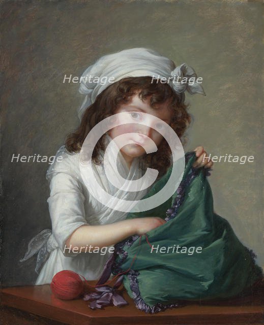 Mademoiselle Alexandrine-Emilie Brongniart, 1788. Creator: Vigée Le Brun, Louise Élisabeth (1755-1842).