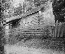 Folk singer's house, Appalachia, USA, c1917. Artist: Cecil Sharp