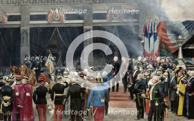 The Funeral of Louis Pasteur, October 5, 1895, 1897.
