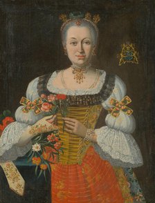 Johanna Zuzana Horváth-Stanithová, c1750. Creator: Ján Gottlieb Kramer.