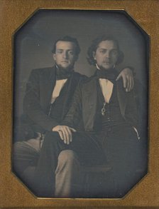 Two Young Men, ca. 1850. Creator: Unknown.