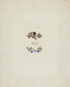 Wilt Thou Be My Bride (valentine), 1847. Creator: David Mossman.