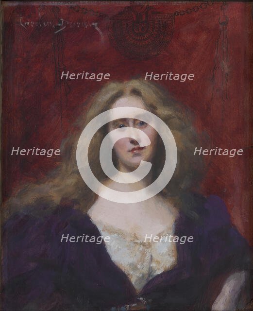 Natalie Barney, ca. 1900. Creator: Charles Emile Auguste Carolus-Duran.