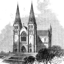 The new Roman Catholic Cathedral at Armagh, 1873. Creator: Unknown.