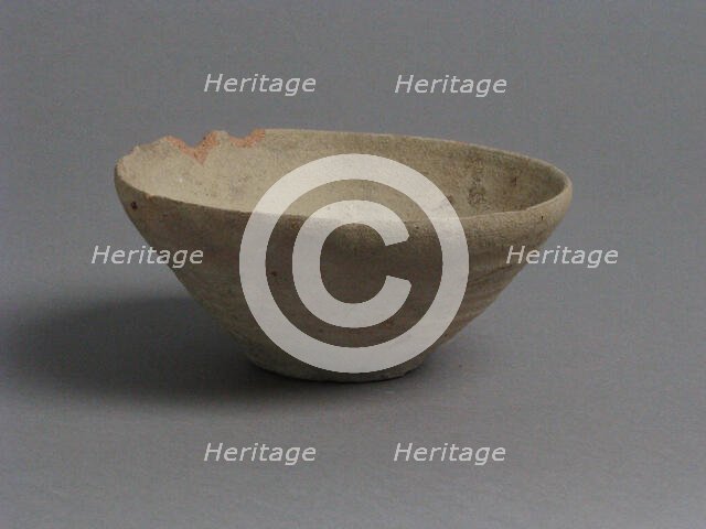 Bowl, Coptic, 4th-7th century. Creator: Unknown.