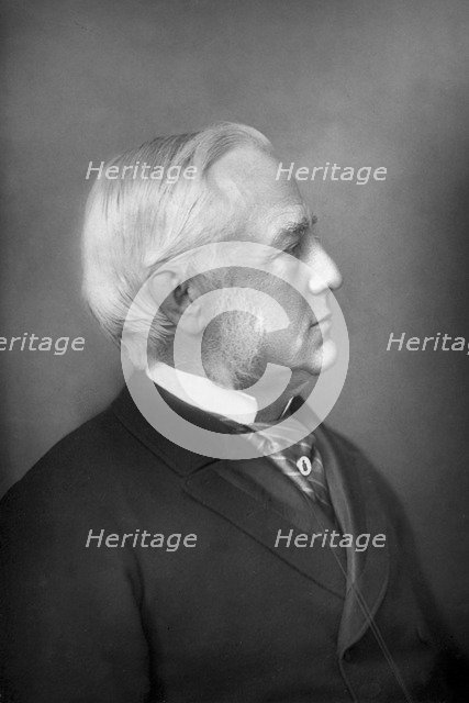 Professor Max Müller (1823-1900), German philologist and Orientalist, 1893.Artist: W&D Downey