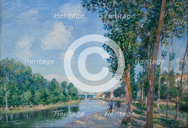 Saint-Mammès. June Sunshine, 1892. Artist: Sisley, Alfred (1839-1899)