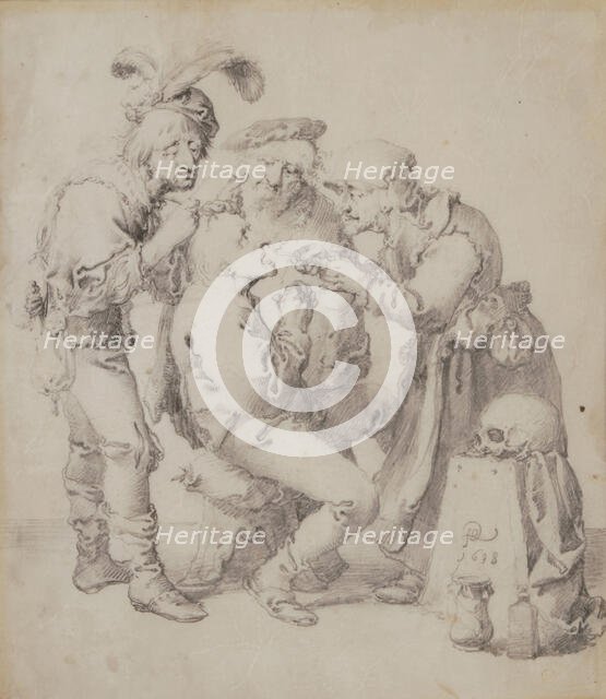 At the village doctor, 1638. Creator: Quast, Pieter (1605-1647).