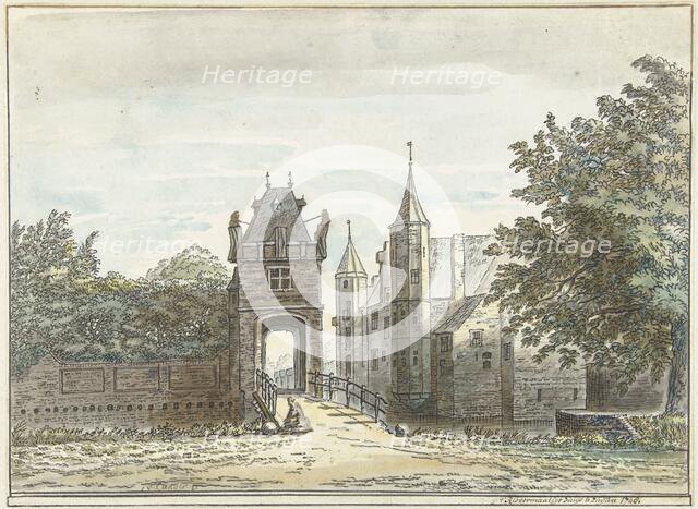 The house in Zuylen, 1748. Creator: Jacob van Liender.