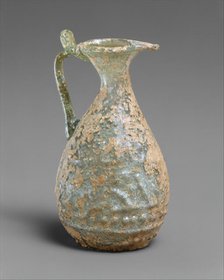 Ewer with Molded Inscription, Iraq, 9th century. Creator: Unknown.