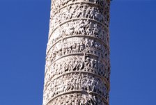 Trajan's column, Rome, 106-113. Artist: Unknown