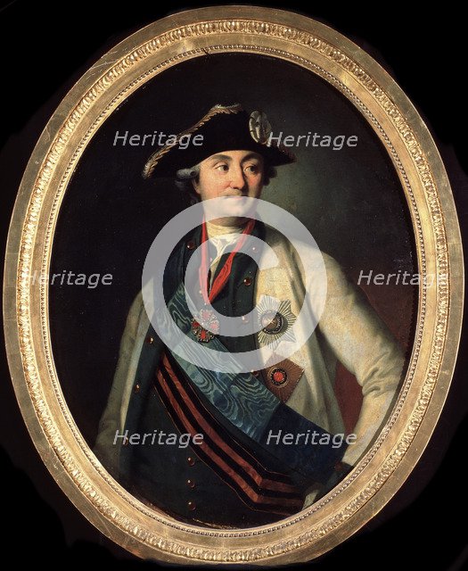 Count Alexey Grigoryevich Orlov of Chesma', (1737–1808), 1779. Creator: Christineck, Carl Ludwig Johann (1732/3-1792/4).