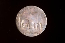 18th century token: Carmarthen ironworks, 1792. Creator: John Gregory Hancock.