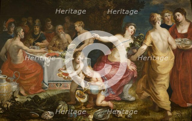 The Feast of Achelous, 1610-1615. Creator: Balen, Hendrik I, van (1575-1632).