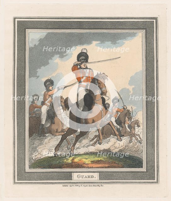 Guard, September 1, 1798., September 1, 1798. Creator: Thomas Rowlandson.
