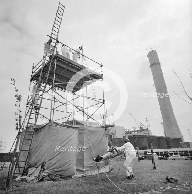 Grain Power Station, Grain, Isle of Grain, Medway, 12/05/1975. Creator: John Laing plc.