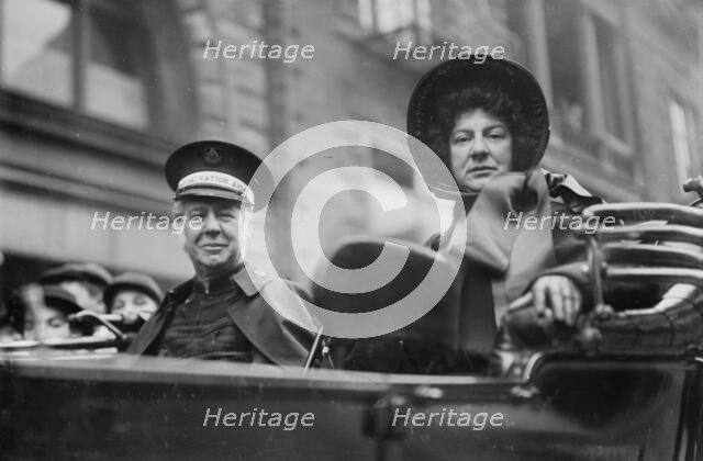 Gen. Booth & Eva Booth, 1913. Creator: Bain News Service.