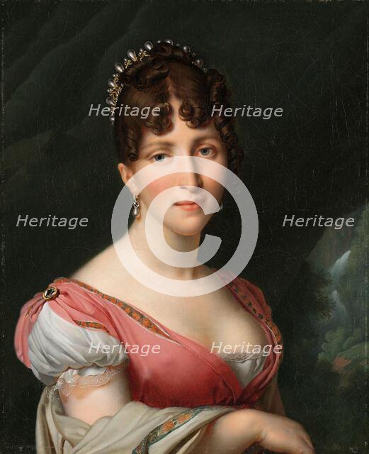 Portrait of Hortense de Beauharnais, Queen of Holland, c.1805-c.1809. Creator: Girodet de Roucy-Trioson.