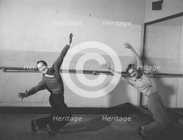 Portrait of Lee Sherman, Radio City Music Hall, New York, N.Y., ca. June 1947. Creator: William Paul Gottlieb.