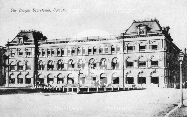 'The Bengal Secretariat, Calcutta', India, early 20th century. Artist: Unknown