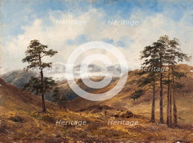 Near Balmoral, 1893. Creator: Samuel John Barnes.