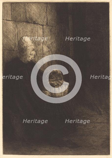 Peasant Woman of Boulogne (Paysanne des environs de Boulogne dite La femme au panier). Creator: Alphonse Legros.