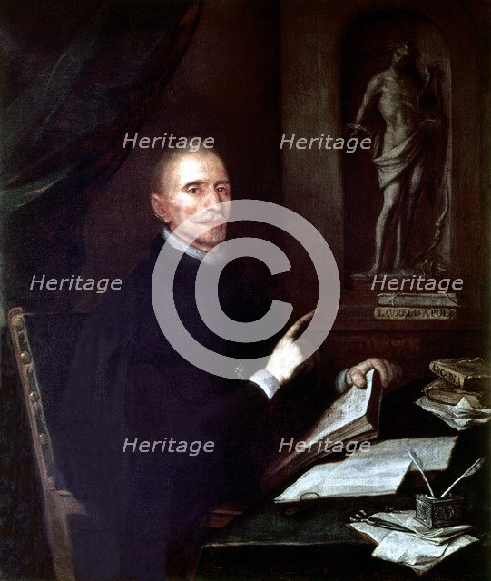 Lope Felix de Vega Carpio (1562-1635), Spanish poet and playwright.