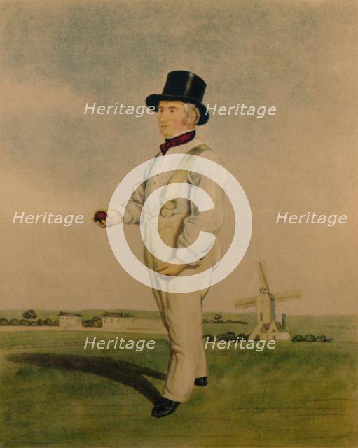 William Lillywhite, c1850. Creator: Unknown.