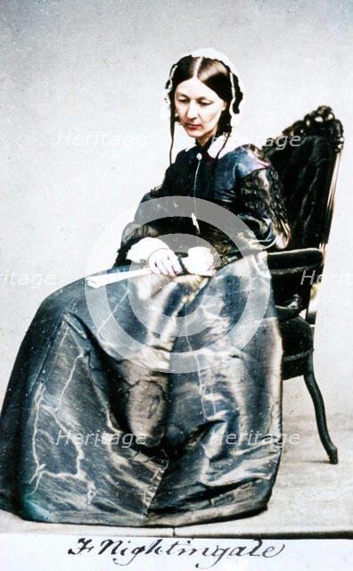 Florence Nightingale (1820-1910), 1854. Creator: Unknown.
