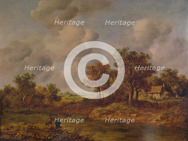 'Near Henley-on-Thames', 19th century, (1935). Artist: Richard Hilder.