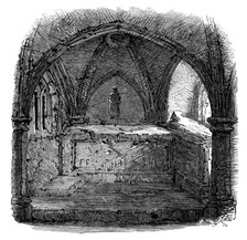 Chapel in the Hermitage, Warkworth, 1881. Creator: Unknown.