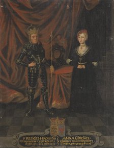 Frederick I, 1471-1533, King of Denmark and Norway and Anna, 1487-1514, c16th century. Creator: Anon.