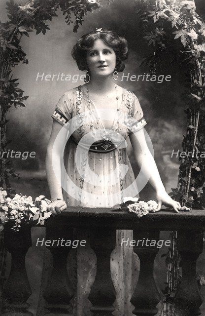 Nina Sevening, actress, 1900s.Artist: Dover Street Studios