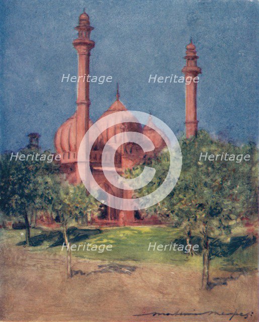 'Naul Masa Mosque', 1905. Artist: Mortimer Luddington Menpes.