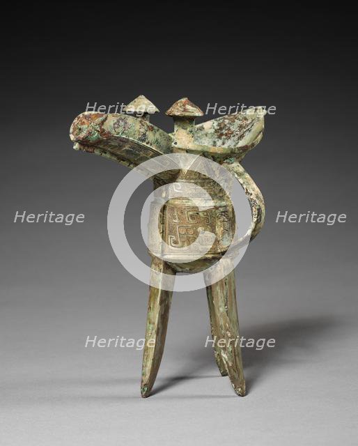 Wine Cups (Jue), c. 1200 BC. Creator: Unknown.