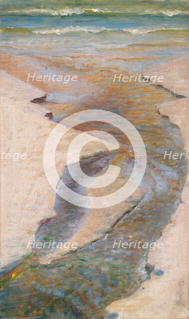 Mouth of the Stream, 1888. Creator: Suzette Holten.