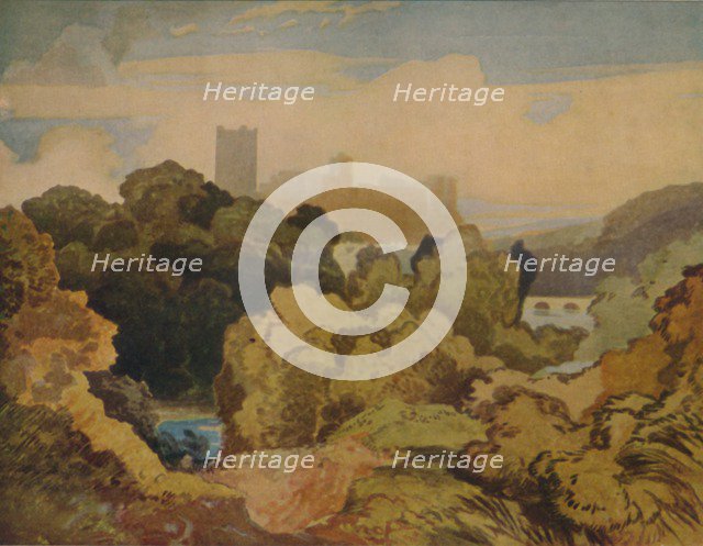 'Richmond, Yorkshire', 1923. Artist: John Sell Cotman.