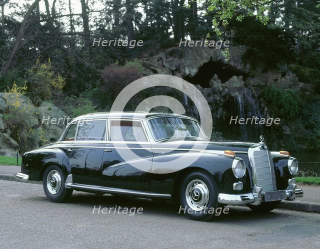 1961 Mercedes Benz 300D Limousine. Artist: Unknown.