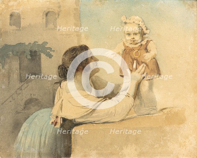 The first steps, n.d., c1820-1860. Creator: Ernst Meyer.