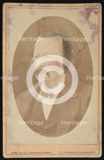 Portrait of Dr. Thomas M. Logard, 1873. Creator: Reed & Co.