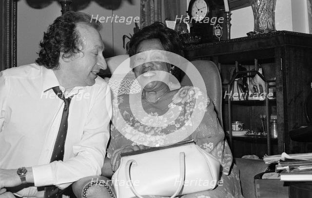 Adelaide Hall at Home, London, May 1989. Creator: Brian O'Connor.