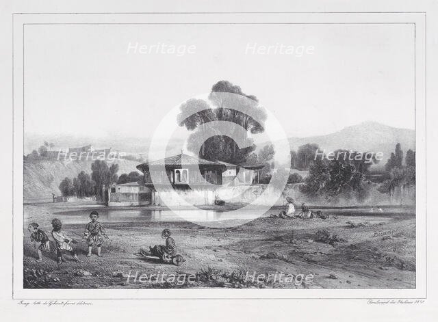 Turkish Barrack, 1823-60. Creator: Alexandre Gabriel Decamps.