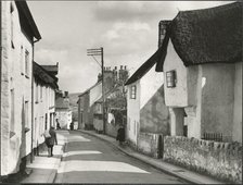 Lower Street, Chagford, West Devon, Devon, 1930s. Creator: J Dixon Scott.