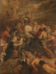Christ on the Way to Calvary, c.1635. Creator: Workshop of Peter Paul Rubens.