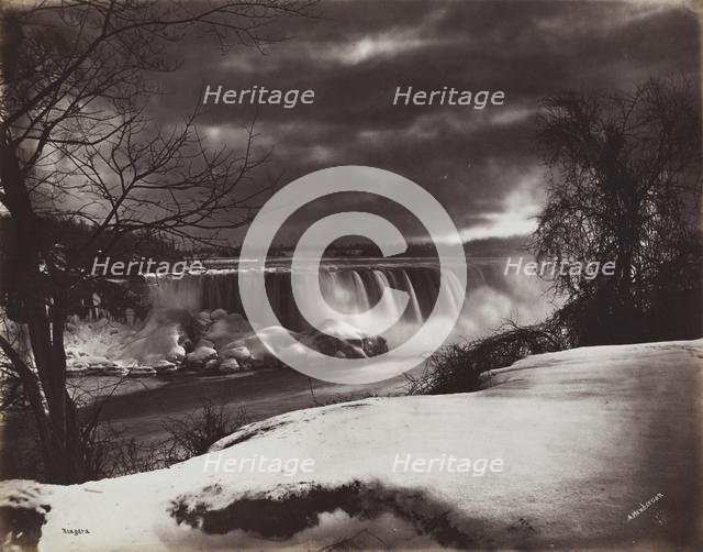 Falls of Niagara, 1860s. Creator: Alexander Henderson (Canadian, 1831-1913).
