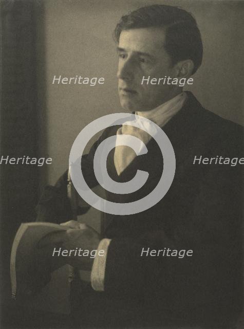 Portrait of Clarence H. White (1871-1925), c. 1898. Creator: Ema Spencer (American, 1857-1941).