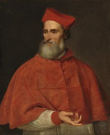 Portrait of Cardinal Pietro Bembo (1470-1547)  , 1545-1546. Creator: Titian (1488-1576).