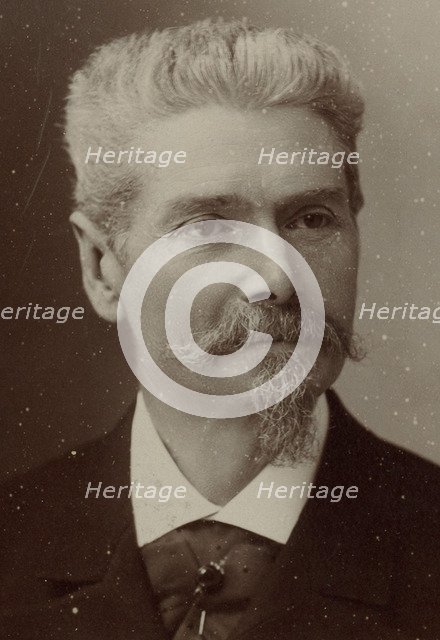 Portrait of the composer Charles-Wilfrid de Bériot (1833-1914), 1900.